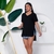 Blusa Feminina Decote V Mullet Verão - loja online