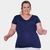 Imagem do Blusa Feminina Plus Size Decote V