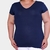 Blusa Feminina Plus Size Decote V - loja online