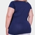 Blusa Feminina Plus Size Decote V