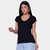 Blusa Feminina Lisa Decote V Viscolycra - loja online