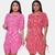 Imagem do Kit 2 Vestido Chemise Feminino Listrado Moda Blogueira