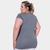 Blusa Feminina Plus Size Decote V - comprar online