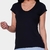 Blusa Feminina Lisa Decote V Viscolycra - Mallinus