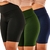 Kit 3 Bermudas Suplex Academia Fitness Feminino Cintura Alta na internet