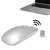Imagem do Mouse Sem Fio 2.4GHZ Recarregável USB Ergonômico Wireless AGold
