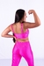 Conjunto Fitness Top Básico e Calça Básica Rosa Neon Canelado na internet