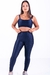 Conjunto Fitness Top Básico e Calça Básica Leblon Marinho