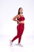 Conjunto Fitness Top Básico e Calça Básica Leblon Marsala na internet