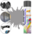 TINTA SPRAY USO GERAL SUB GREY CINZA 400ML MUNDIAL PRIME