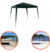 TENDA GAZEBO VERDE 3MX3M BESTFER - comprar online