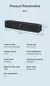 Alto-falante Bluetooth com e sem fio, Soundbar alimentado por USB para TV, PC, l - comprar online