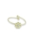 Anillo ajustable flor