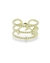 Anillo triple ajustable