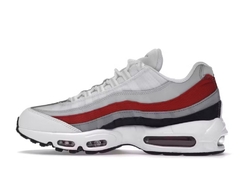 Air Max 95 White Varsity Red na internet