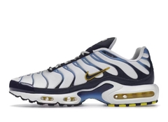 Air Max Plus Tn White Navy Gold na internet