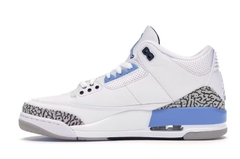 Air Jordan 3 Unc na internet