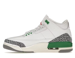 Air Jordan 3 Lucky Green na internet