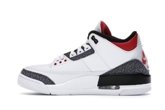 Air Jordan 3 Fire Red Denim na internet