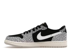 Air Jordan 1 Low Black Cement na internet