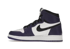 Air Jordan 1 Retro High Court Purple White na internet