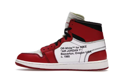 Air Jordan 1 Retro High Off-White Chicago na internet