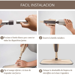 Trapeador de Piso Con Rociador Spraymop - tienda online