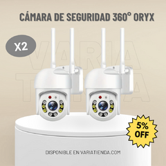 Cámara de Seguridad 360° Oryx - comprar online