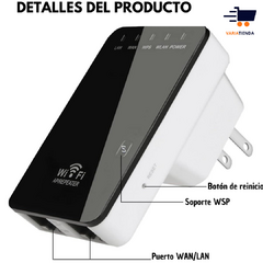 Extensor repetidor WiFi AmpliFi Max - VariaTienda