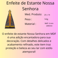 Enfeite de Estante Nossa Senhora na internet