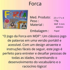 Jogo Educativo da Forca Caixa Papel na internet