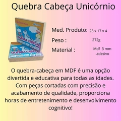 Quebra Cabeça Unicornio 24 Peças na internet