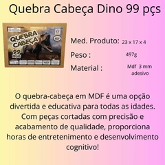 Quebra Cabeça Dinossauro 99 Peças na internet