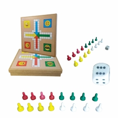 Jogo Educativo Ludo 17 Peças