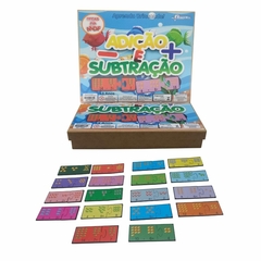 Jogo Educativo Adição e Subtração 36 Peças - MiHe Decor & Style