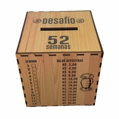 Cofre Desafio 52 Semanas