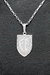 Pingente Escudo da Fé - Prata 925 - (2,5cmX1,6cm) na internet