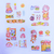 Cinta en caja x4 con stickers x10Precio unitario - tienda online