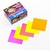 PAPEL GLACE FLUO 10x10 cm. - 5 hjs. - 50 u.Precio unitario