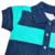 CONJUNTO DE BODY COM LISTRAS AZUL MARINHO - loja online