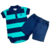 CONJUNTO DE BODY COM LISTRAS AZUL MARINHO - JK MIX