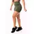 Short Fitness Academia Verde Militar Cintura Alta REF SV24