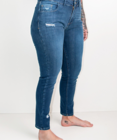 Lady Jean Super Slim Austin C/roturas Oscuro 2805-2 - Denym Usa