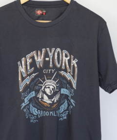 Man Remera New York Gris topo 619-1GT - tienda online