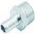 ESPIGAO MACHO 3/4" ROSCA NPT ESCAMA 1/2" ZINCADO C/ 2 UNI - VONDER