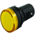 SINALEIRO RED. 22MM LED 220V AMARELO GNP2-EV165