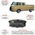 Assoalho Dianteiro Volks Kombi Pick-up Cabine Dupla 1982/1985