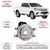 Farol Auxiliar Toyota Hilux 2015/2024 LD