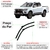 Palheta Limpador Parabrisa Slim Blade Chevrolet S10/Trailblazer 2012/2018