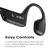 SHOKZ OpenRun Pro - Fones de ouvido esportivos Bluetooth com condução óssea premium (Black) na internet